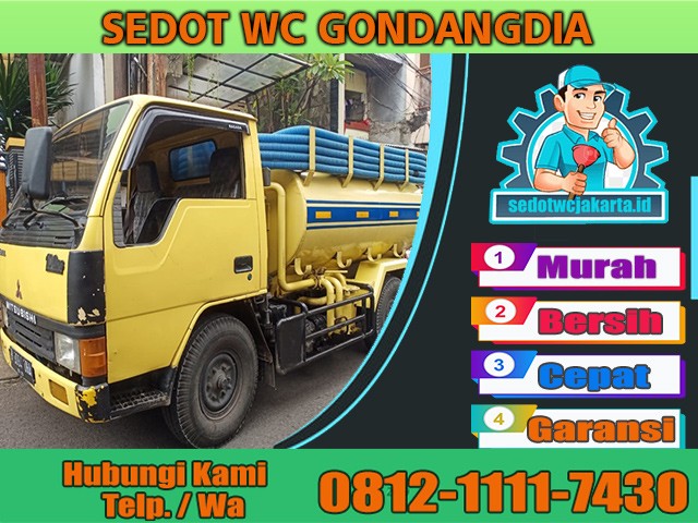 SEDOT WC GONDANGDIA