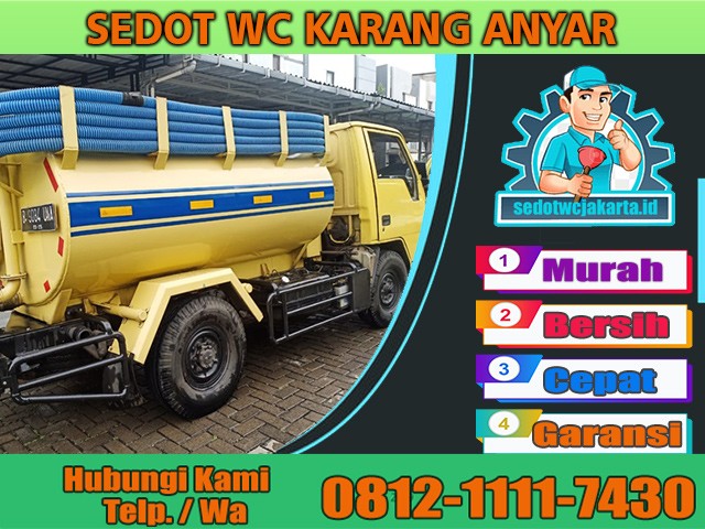 SEDOT WC KARANG ANYAR