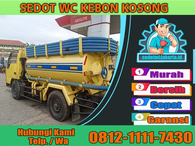 SEDOT WC KEBON KOSONG